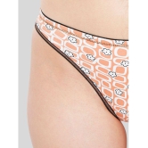 ILRASO - Orange Cotton Women's Bra & Panty Set ( Pack of 1 ) - None