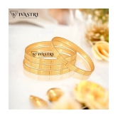 VIVASTRI Gold Bangle Set ( Pack of 1 ) - None