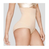 Tkeshto Beige Cotton Womens Tummy Tucker ( Pack of 1 ) - None