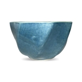 Ceramic Dining Studio Collection Shimmering Coral Blue Ceramic 850ML Serving Bowl