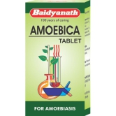 Baidyanath Amoebica Tablets For Amoebiosis, Ayurvedic Diarrhea Medicine, 100 Tablet