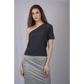 Grey Casual-Fit A-Line Midi Skirt (OTLSKT1002)-Grey / S