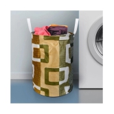 E-Retailer Set of 2 Polyester Green Washing Machine Cover for Universal 8 kg Front Load - Green