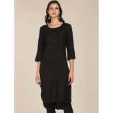 Round Neck Three-Quarter Sleeves Kurta