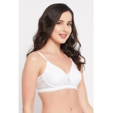 Clovia Pack of 1 Cotton Womens T-Shirt Bra ( White ) BR1280P18 - None