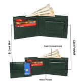 samtroh PU Green Casual Regular Wallet