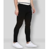 Urbano Fashion - Black Cotton Blend Slim Fit Mens Jeans ( Pack of 1 ) - None