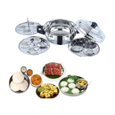 HOMETALES Steel Idli Cooker mL