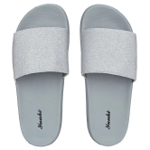 YUUKI - Dark Grey Womens Slide Flip Flop - None