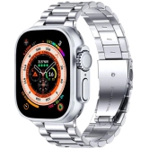 COREGENIX ULTRA Premium METAL Silver Smart Watch