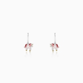 Silver Sweetie Belle Unicorn Kids Earrings (4-12 yrs)