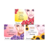 VLCC Skin Whitening & Skin Tighening & Skin glow Mini Facial kit, 25 g (Pack of 3)