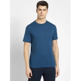 Jockey 2714 Mens Super Combed Cotton Rich Solid Round Neck T-Shirt - Seaport Teal - None