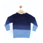 BOYS NAVY SOLID SWEAT SHIRT WITH POCKET