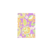 Diary Notepad Orange Flower 7 Inch