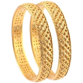 Jewar Mandi - Gold Kada Set ( Pack of 1 ) - None