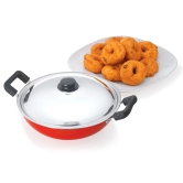 Premier Non Stick Kadai with Stainless Steel lid - 28 cm