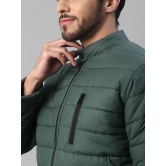 UrbanMark Men Regular Fit Men Quilted Jacket-Green - None