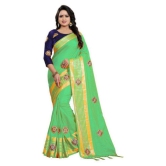 ofline selection Green,Blue Silk Saree