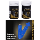 Control D - 100 strip & lancet 100 Strips and More