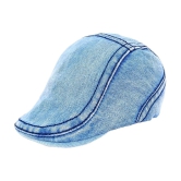 Zacharias Blue Cotton Mens Cap ( Pack of 1 ) - Blue