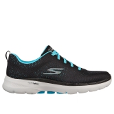 Skechers Black Women Go Walk 6 - Adora Slip On Sneakers