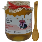 Farm Naturelle Litchi Forest Flower Wild Honey 1000g+150gm Extra|100% Pure Honey | Raw & Unfiltered|Unprocessed|Lab Tested Honey In Glass Jar with Engraved Virgin Wooden Spoon