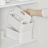 LITEM, Porta Fold Storage Box | White