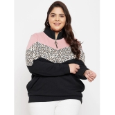 AUSTIVO Cotton Black Zippered Sweatshirt - None