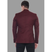 DKGF Fashion - Maroon Polyester Regular Fit Mens Blazer ( Pack of 1 ) - None