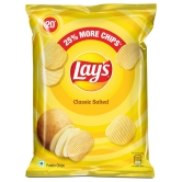 Lay's Potato Chips - Classic Salted Flavour, Crunchy Chips & Snacks, 50G