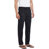 Vimal Jonney Black Cotton Trackpants Single - None