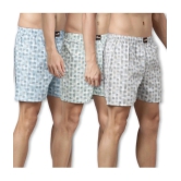 broon Multicolor BOXER SHORTS Cotton Men's Boxer- ( Pack of 3 ) - None