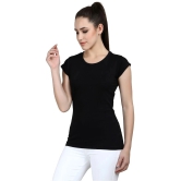 Diaz Cotton Black T-Shirts - Single - None