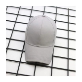 ZAYSOO Gray Cotton Mens Cap ( Pack of 1 ) - Gray