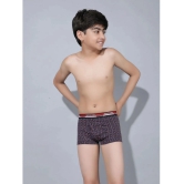 Pack of 4 Dollar Bigboss Cotton Blend Boys Trunks ( Multi Color ) MBKTR-15-MDRNTRNK-PO4-CO3 - None