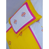 Barfi Embroidered Bedsheet