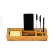 Mango Wood Table Organizer