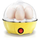 Presto Egg Boiler Electric Automatic Off 7 Egg Poacher for Steaming, Cooking Also Boiling and Frying, Multi Colour