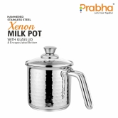 Xenon IB Hammered Milkpot With Lid-11CM / 1.0L