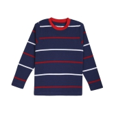 Proteens Boys Navy Blue Printed Round Neck T-Shirts - None