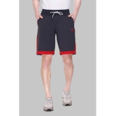 LEEBONEE Dark Grey Polyester Blend Mens Shorts ( Pack of 1 ) - None