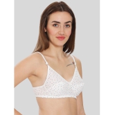 ILRASO - White Cotton Non Padded Women's T-Shirt Bra ( Pack of 1 ) - None