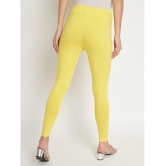 SELETA - Yellow Cotton Women's Leggings ( Pack of 1 ) - None