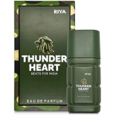 Riya Thunder Heart & Melody Green Eau De Parfum (EDP) For Men 140 ( Pack of 2 )