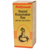 Baidyanath Vasant Kusumakar Ras With Gold And Pearl Tablet 10 no.s Pack of 1