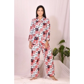 Christmas Night Suit Multicolor M