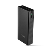 20000 mAh Metal 45W QC+PD Power Bank-Black