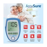 AccuSure Instant Digital Blood Glucometer Kit with 25 Strips,10 Lancet,1 Lancing device