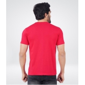 ferocious - Red Cotton Regular Fit Men's T-Shirt ( Pack of 1 ) - None